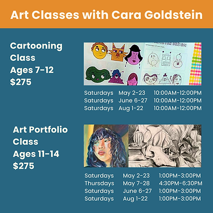 Ages 7-12. Students will create their own characters and storylines. By the end of the cla