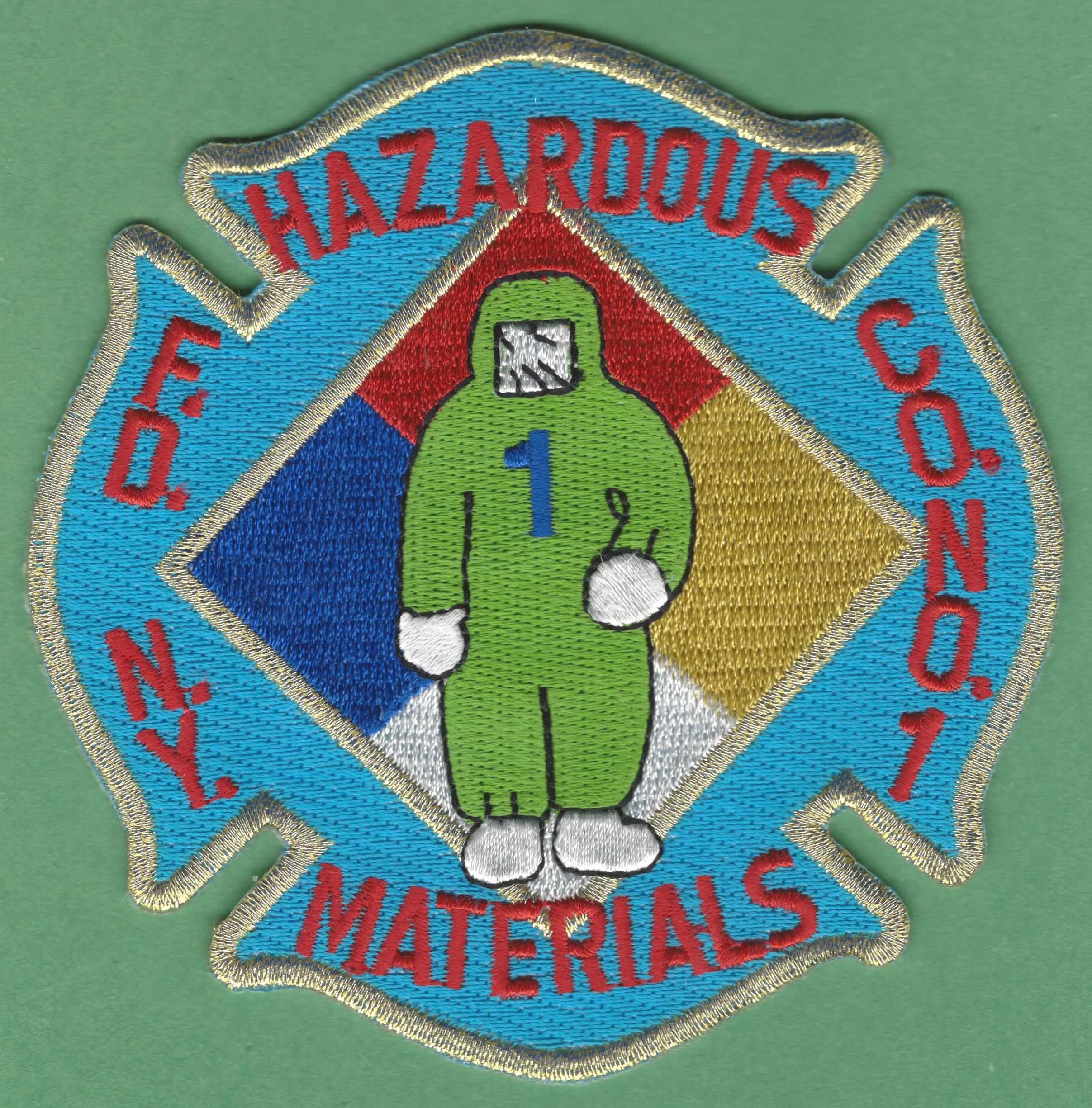 Hazardous Materials Company 1 Patch