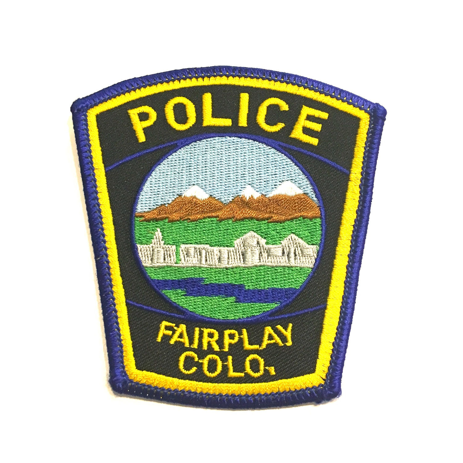 FAIRPLAY COLORADO POLICE PATCH STYLE 1