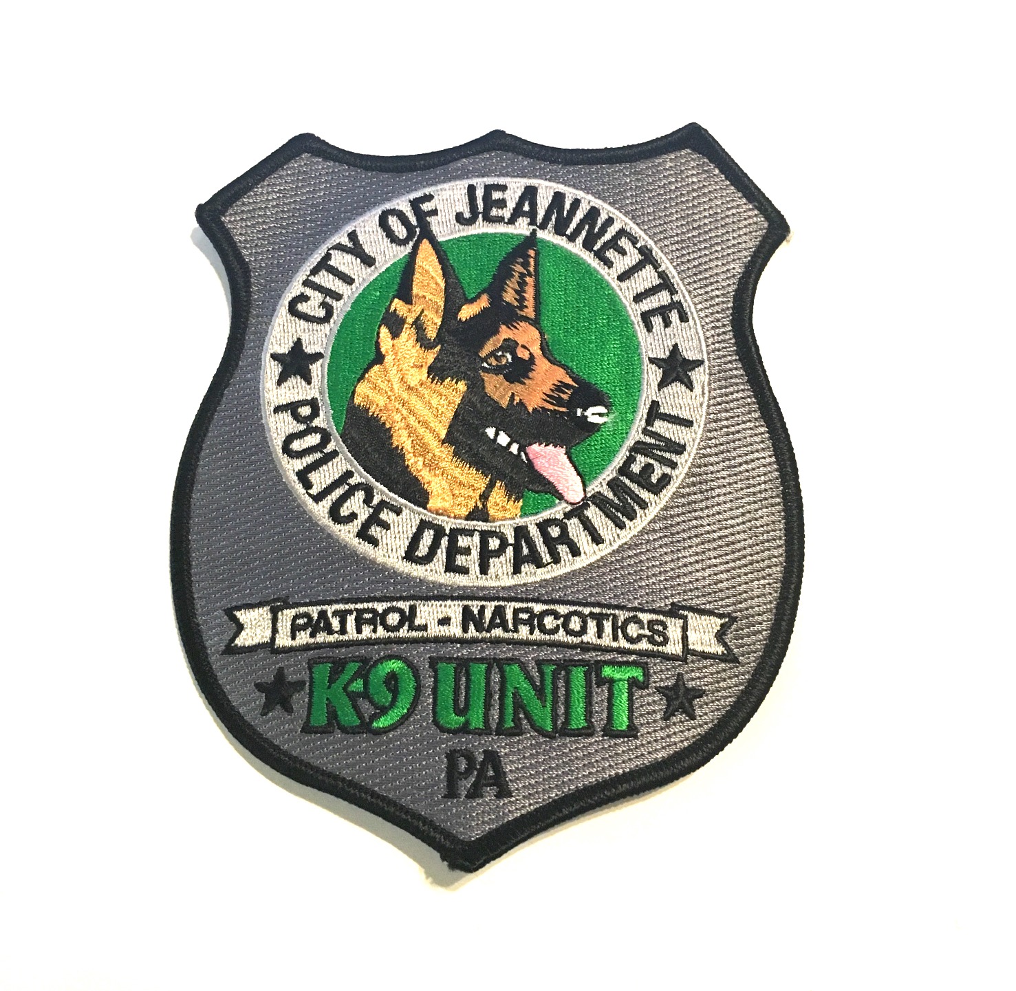Patrol Narcotics Pennsylvania K9 PA Police Dept Patch Quick