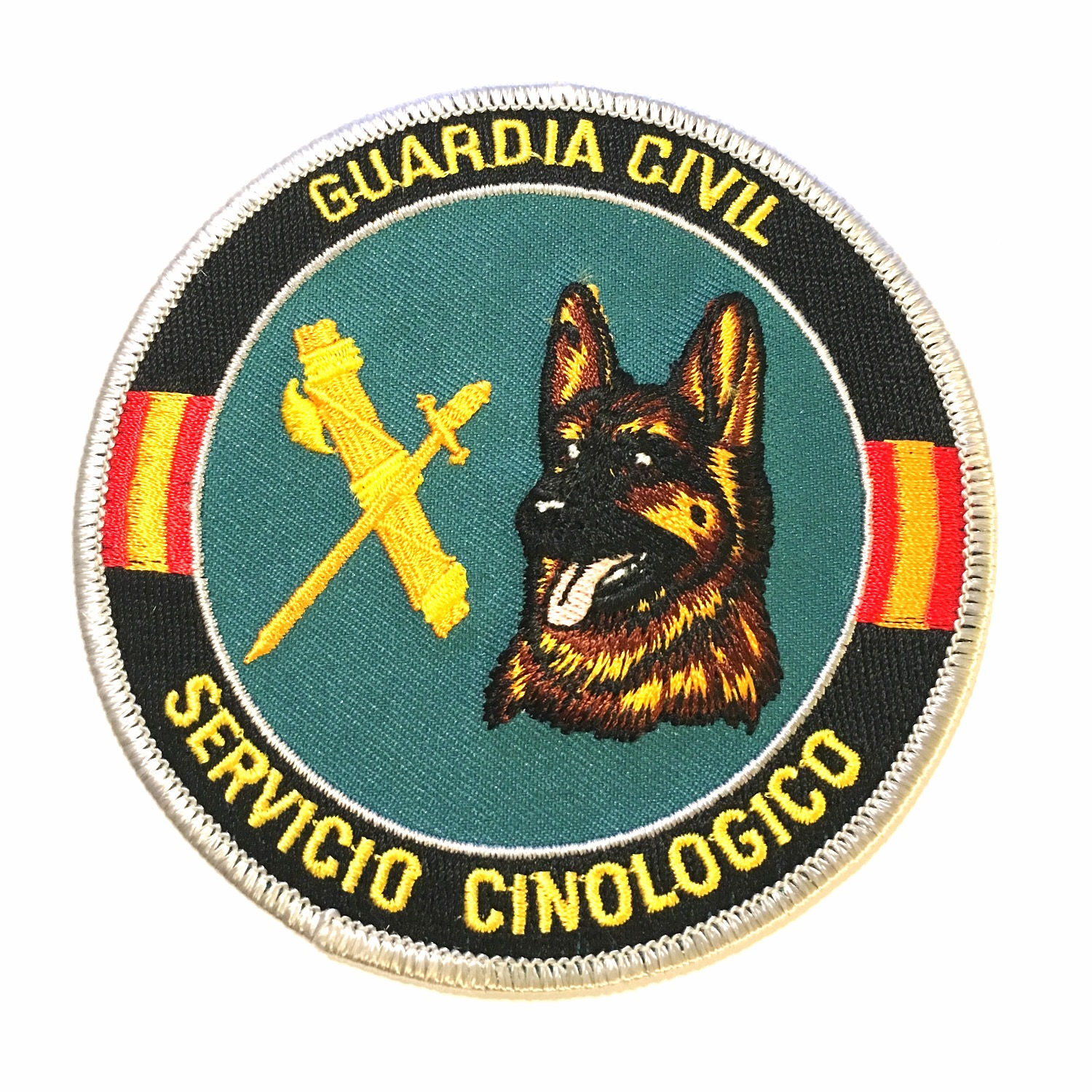 SPAIN GUARDIO CIVIL SERVICIO CINOLOGICO POLICE PATCH