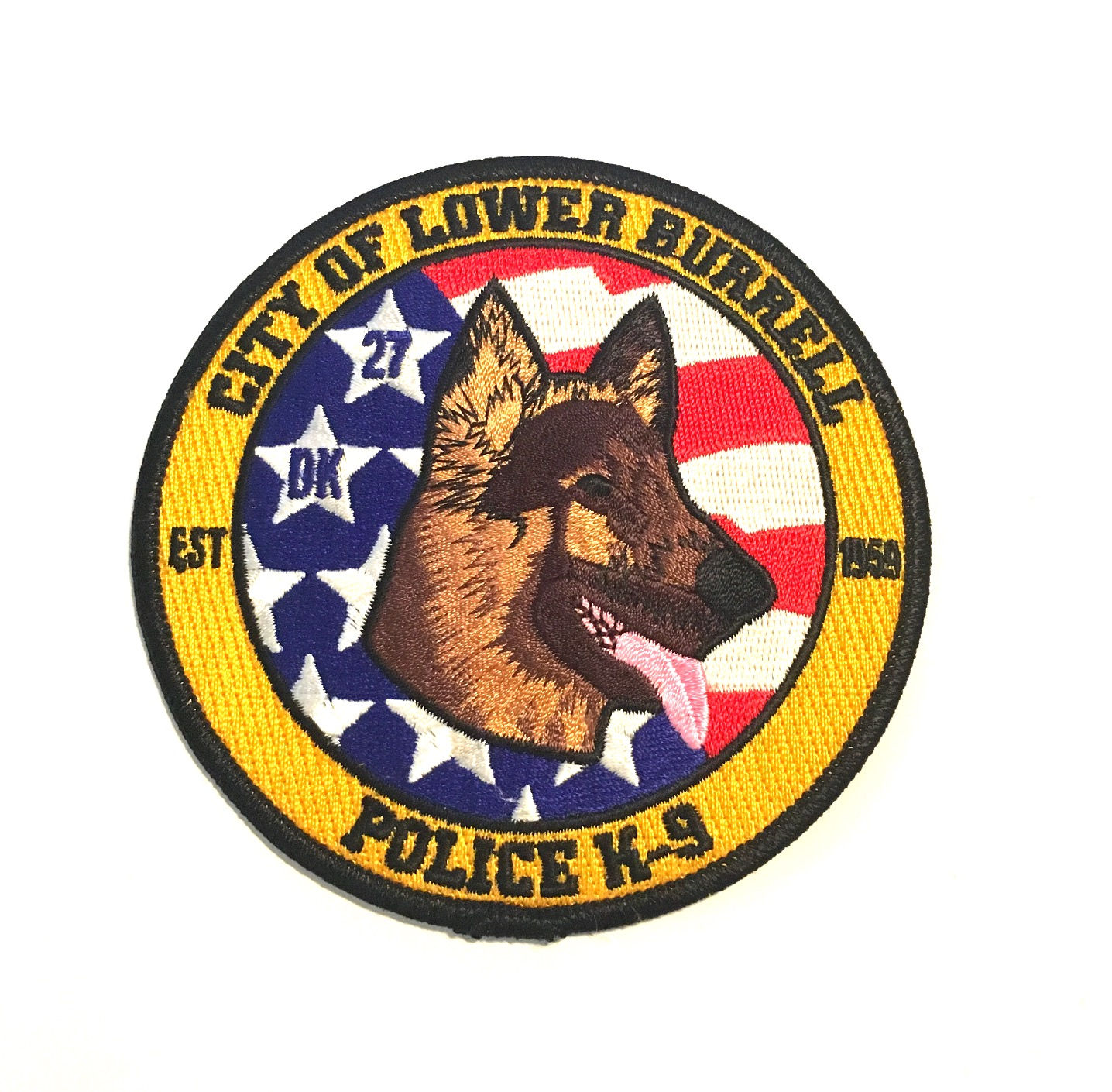 LOWER BURRED PENNSYLVANIA POLICE K-9 UNIT PATCH