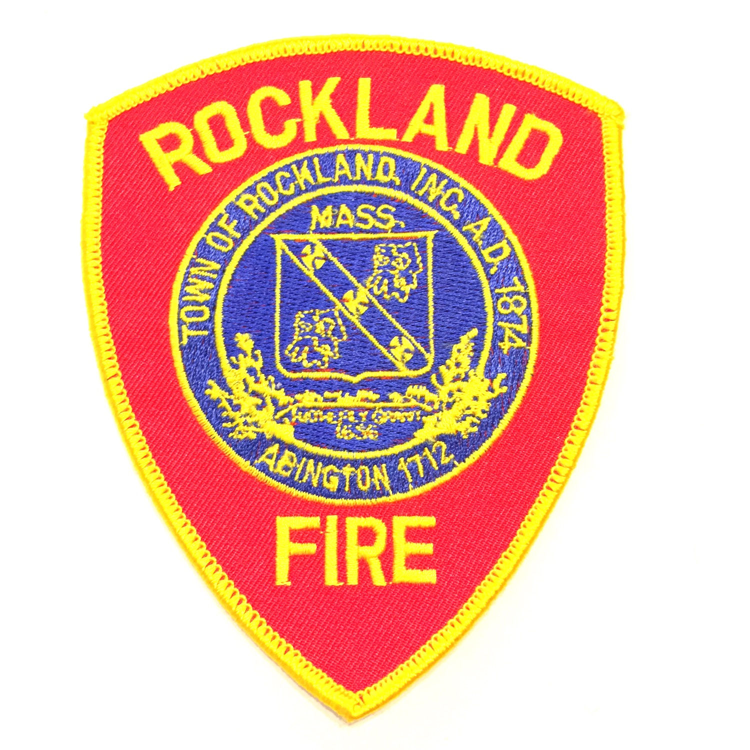 Rockland Massachusetts Fire Dept. Patch