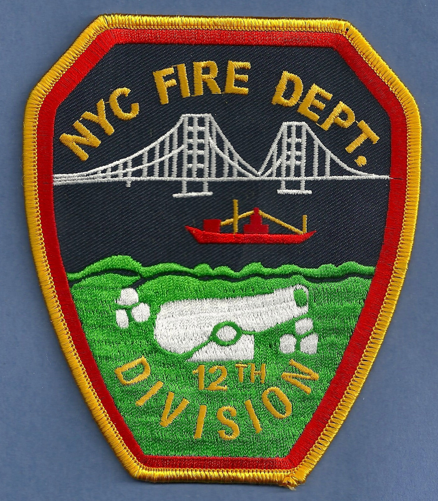 Division Chief 12 Patch