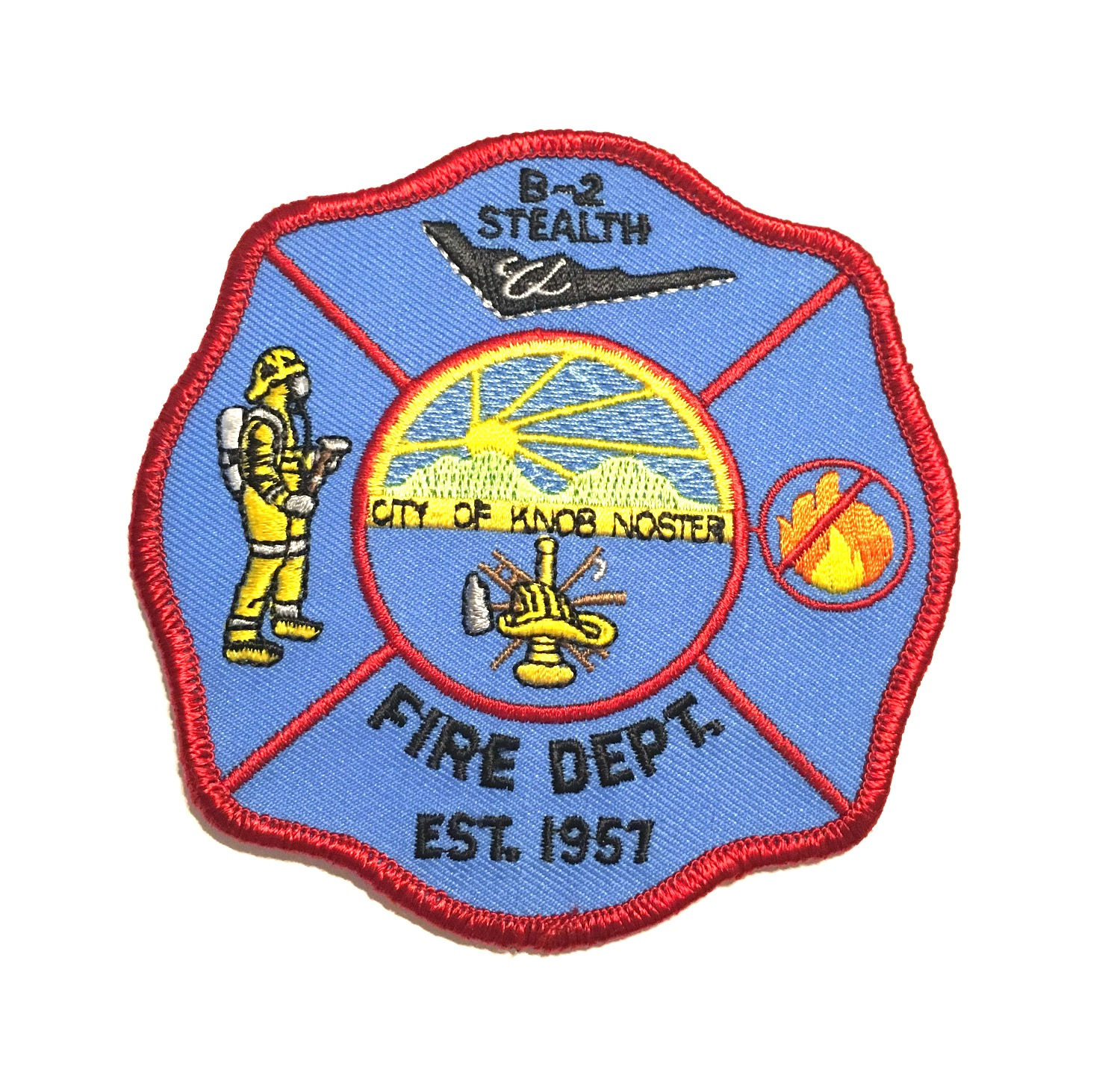 KNOB NOSTER MISSOURI FIRE RESCUE PATCH