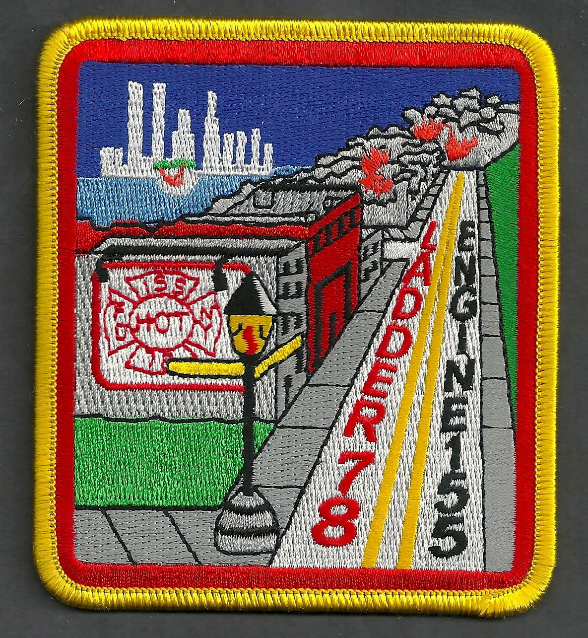 Engine 155 Ladder 78 Patch