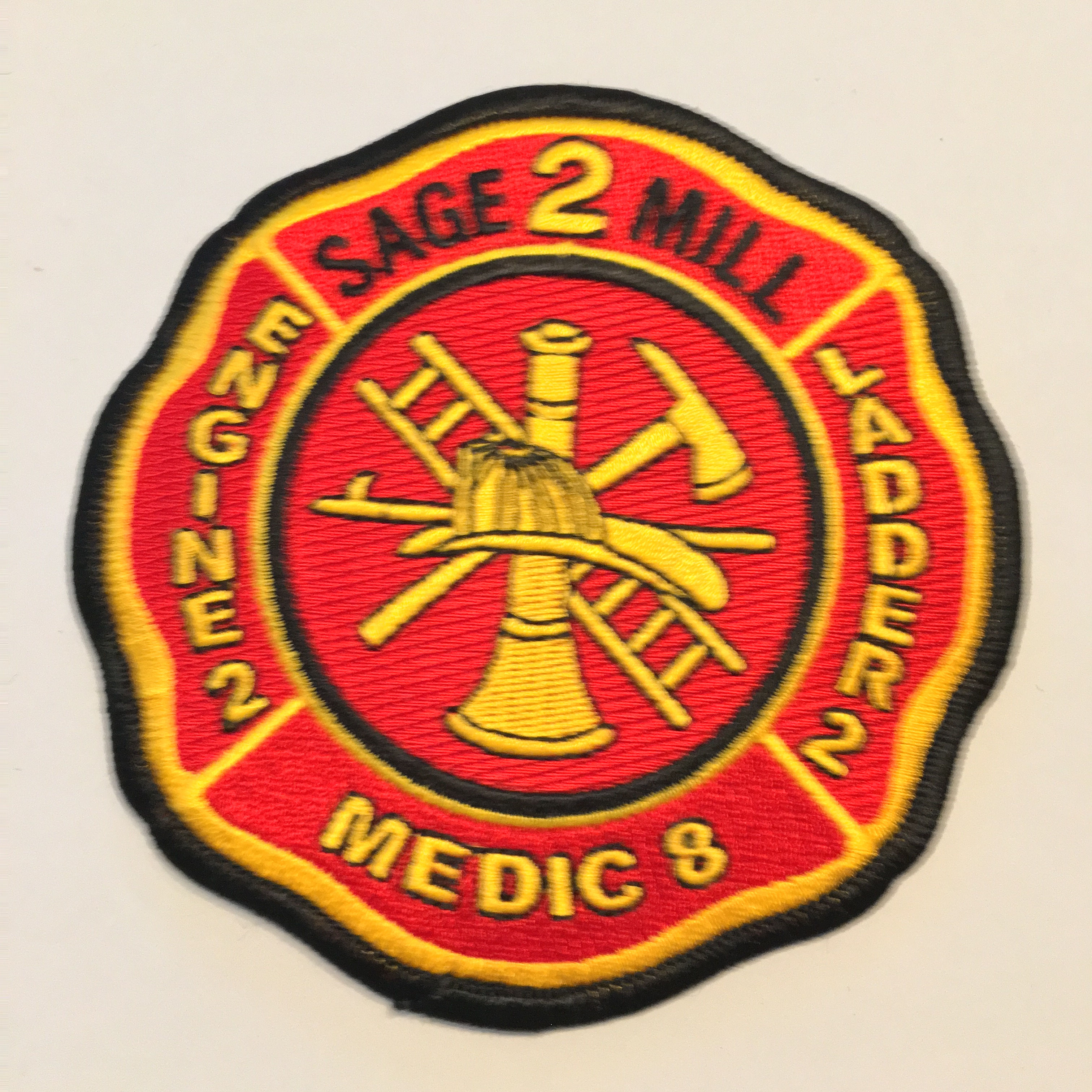 Sage Mill Graniteville South Carolina Fire Patch