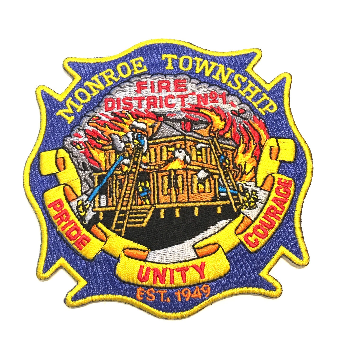 Monroe Township New Jersey Fire Dept. Patch