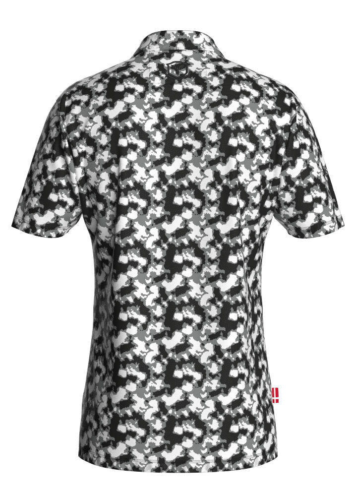 Miniatura: Camu Blanco Camuflaje polo sport con tecnología avanzada