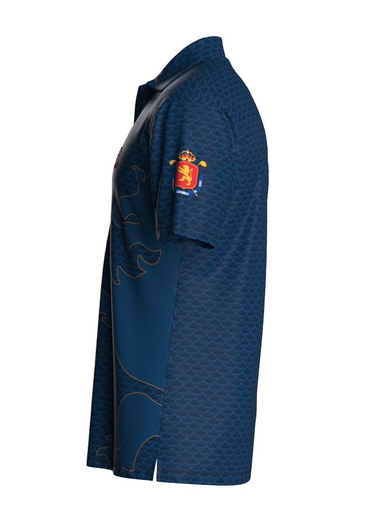 Miniatura: Royalty Spain Golf Blue Polo Golf Hombre
