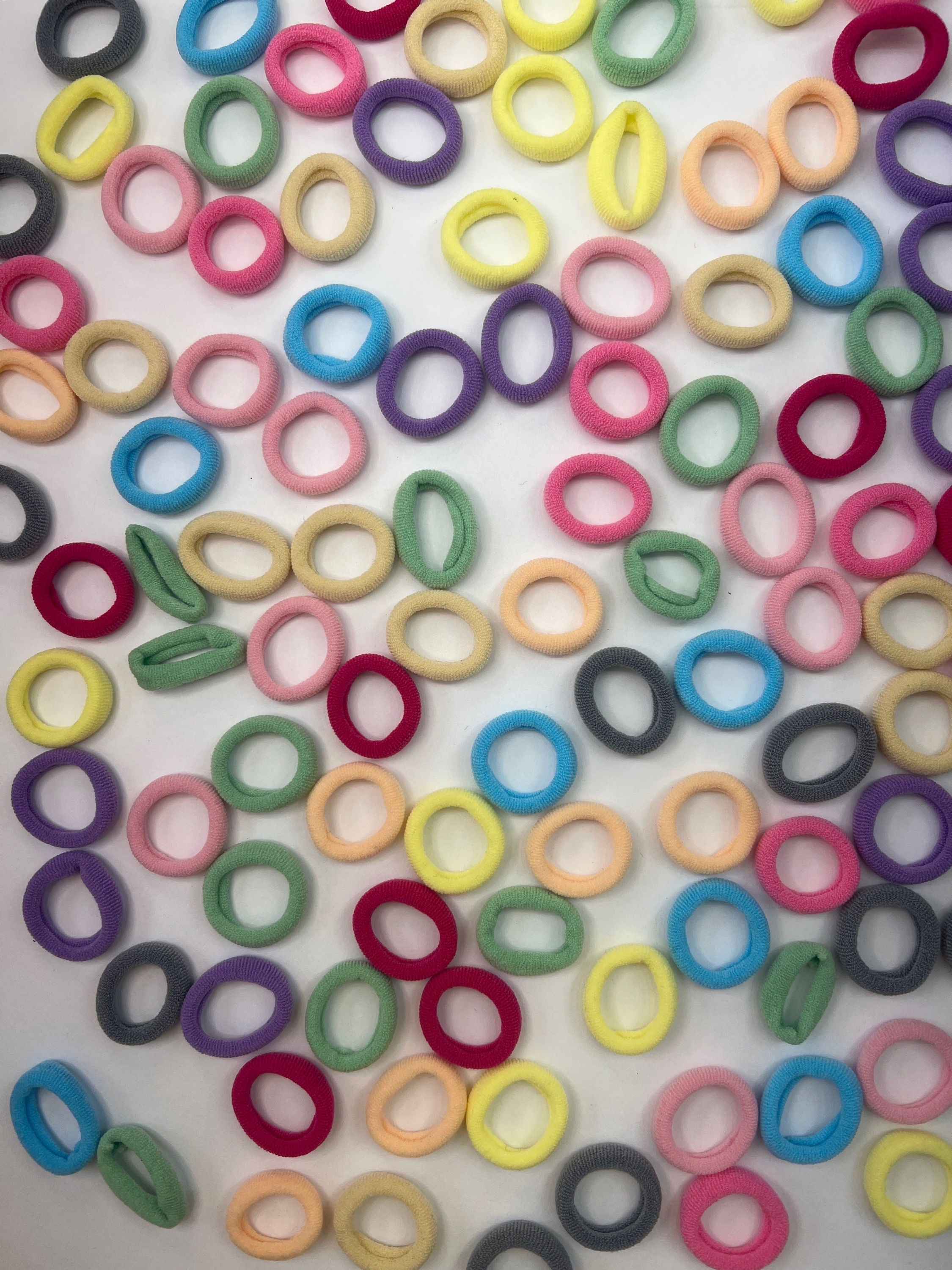 Multi-color mini Hair Bands