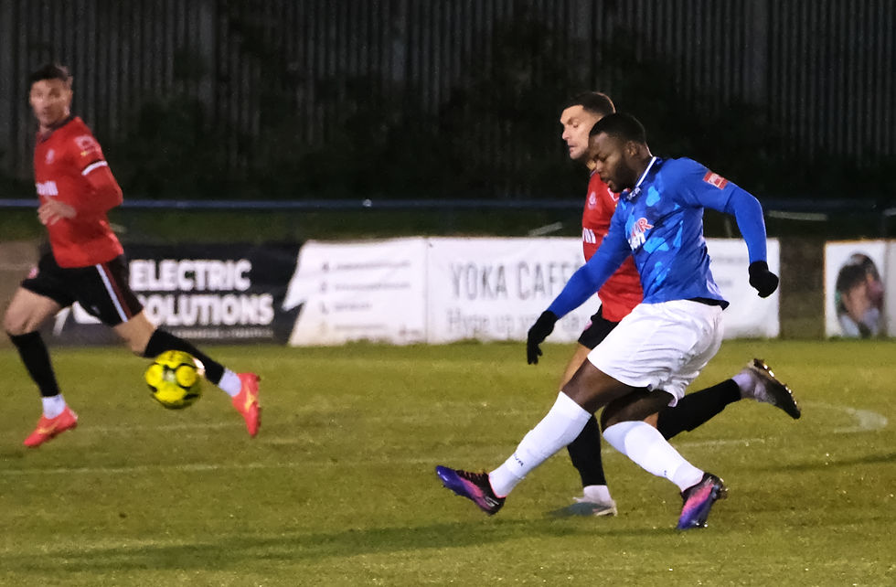 Ogo Obi lets fly against Chatham H 24/25