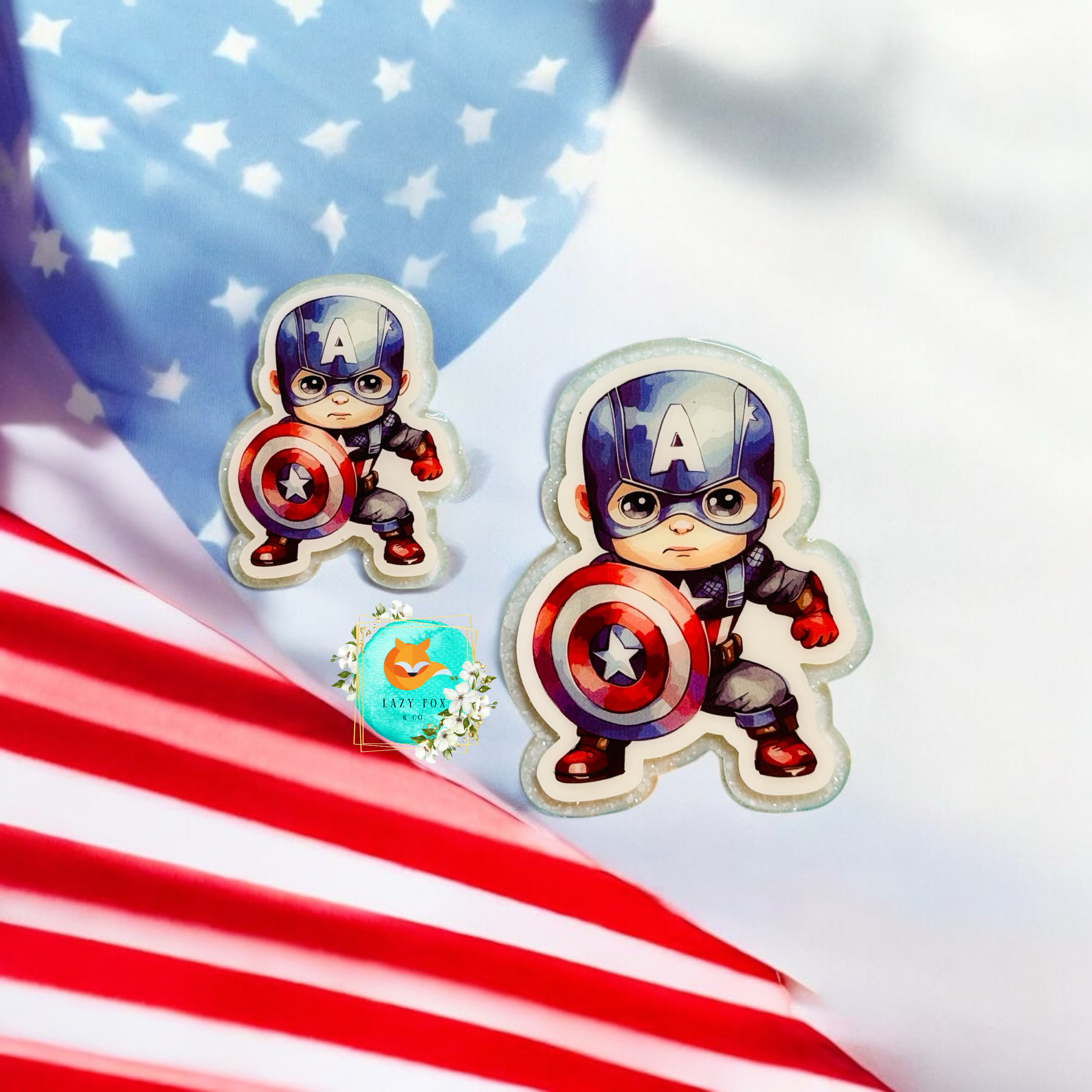 American Hero Badge Topper (Interchangeable)
