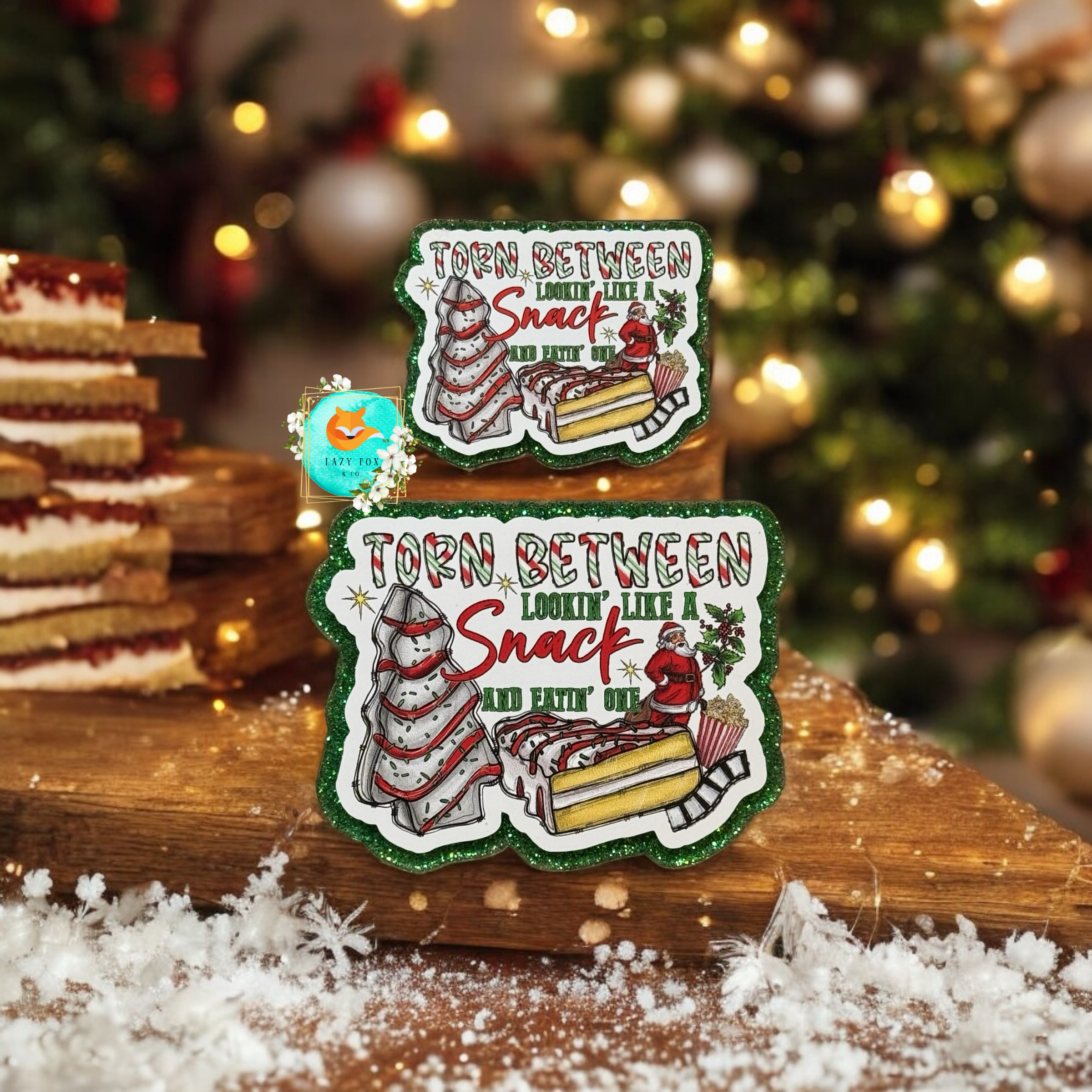 Torn Between A Snack Badge Topper (Interchangeable)