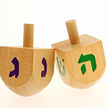 Dreidels di legno