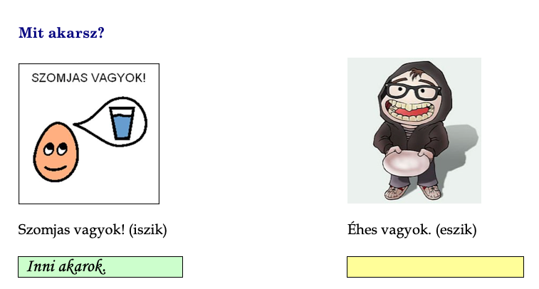 8 Mit akarsz csinálni?