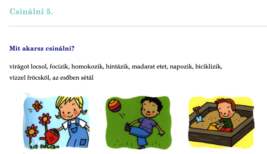 5 Csinálni