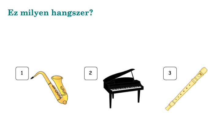 6 Hangszerek