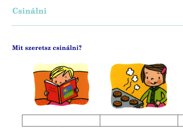 1 Csinálni