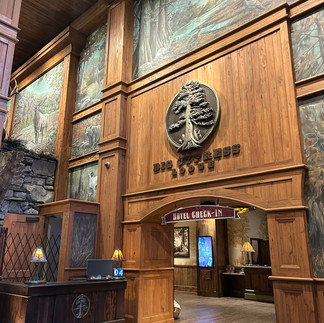 Entrance to Big Cypress Lodge in Memphis, Tennessee