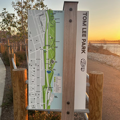 Tom Lee Park Map 