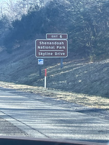 Shenandoah National Park Sign