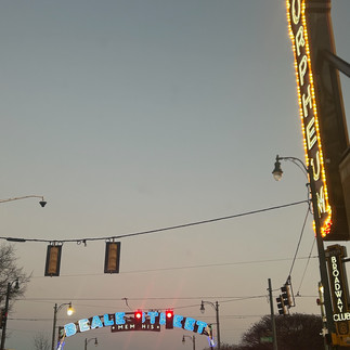 Beale Street in Memphis, Tennesse