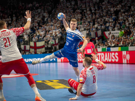 Myndir: EM dystur í Berlin Føroyar - Pólland 28-32 (15-15)