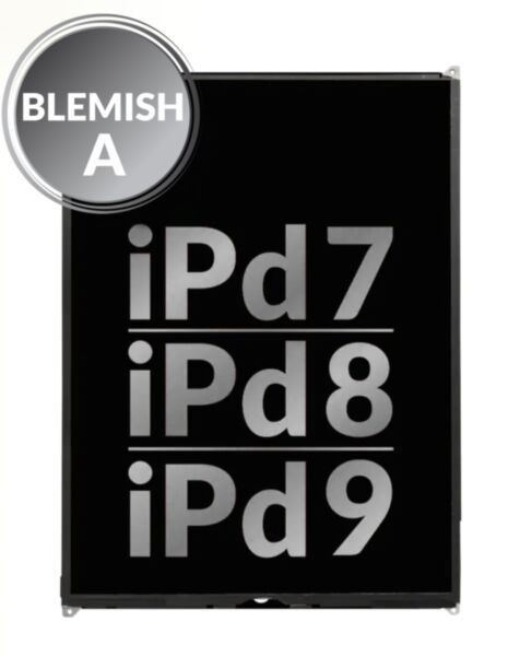 iPad 7 (2019 / iPad 8 (2020) / iPad 9 (2021) LCD Assembly (BLEMISH A GRADE)