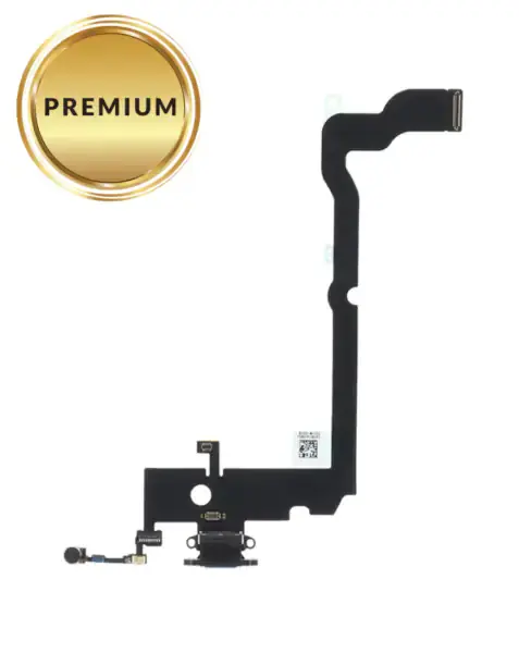 iPhone XS Max Charging Port Flex Cable (SPACE GRAY) (Premium)