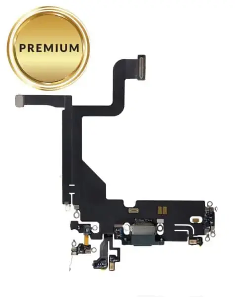 Miniatyrbilde: iPhone 13 Pro Charging Port Flex Cable (GRAPHITE) (Premium)