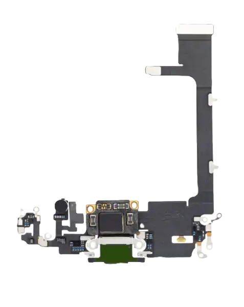 iPhone 11 Pro Charging Port Flex Cable (GREEN) (Daughter Board Soldering Require