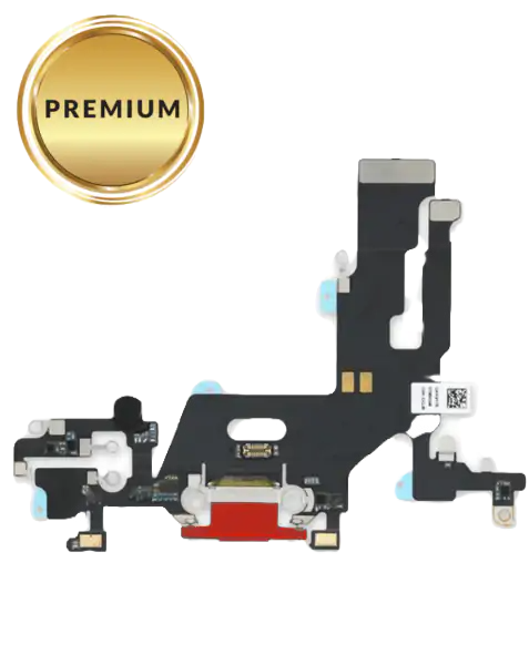 Miniatyrbilde: iPhone 11 Charging Port Flex Cable (BLACK) (Premium)