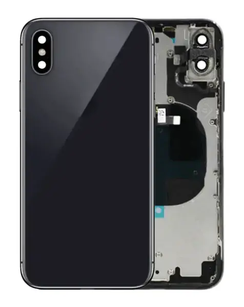 iPhone X Back Housing Frame w/Small Components Pre-Installed (NO LOGO)