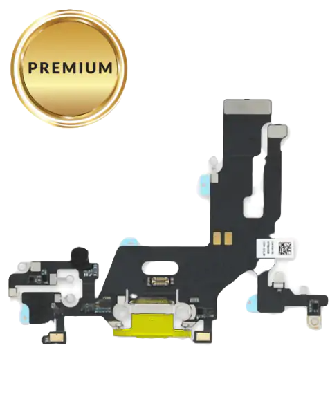 Miniatyrbilde: iPhone 11 Charging Port Flex Cable (BLACK) (Premium)