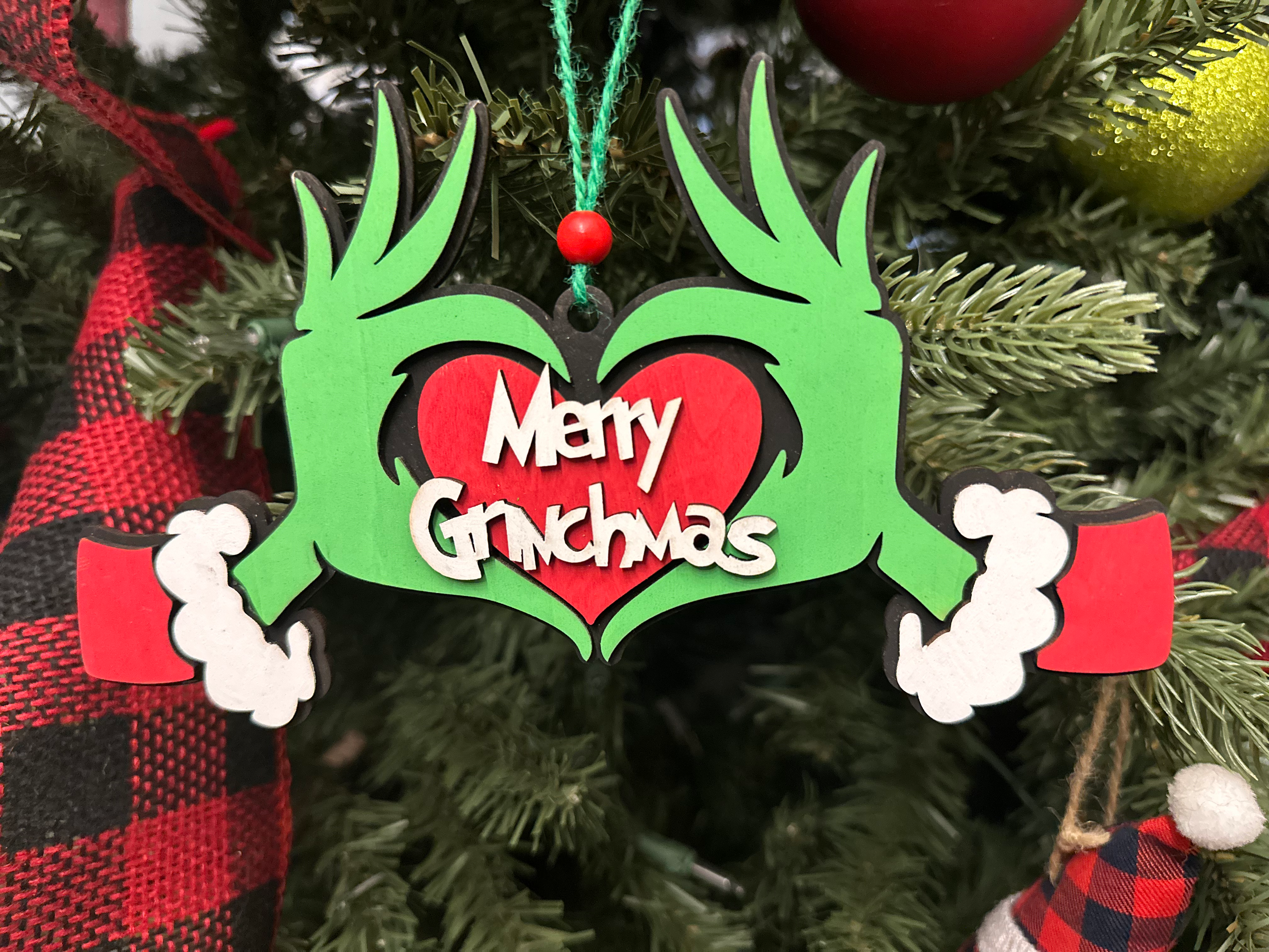 Merry Grinchmas Ornament