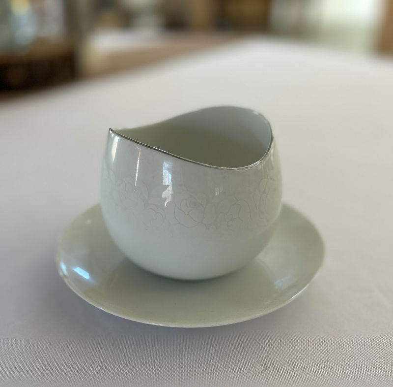 China gravy dish