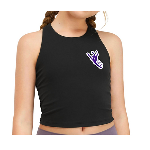Black Cropped Tank | Dance Center of LG