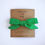 Thumbnail: School girl style hair bow in green