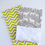 Thumbnail: set of two burp cloths deer and chevron