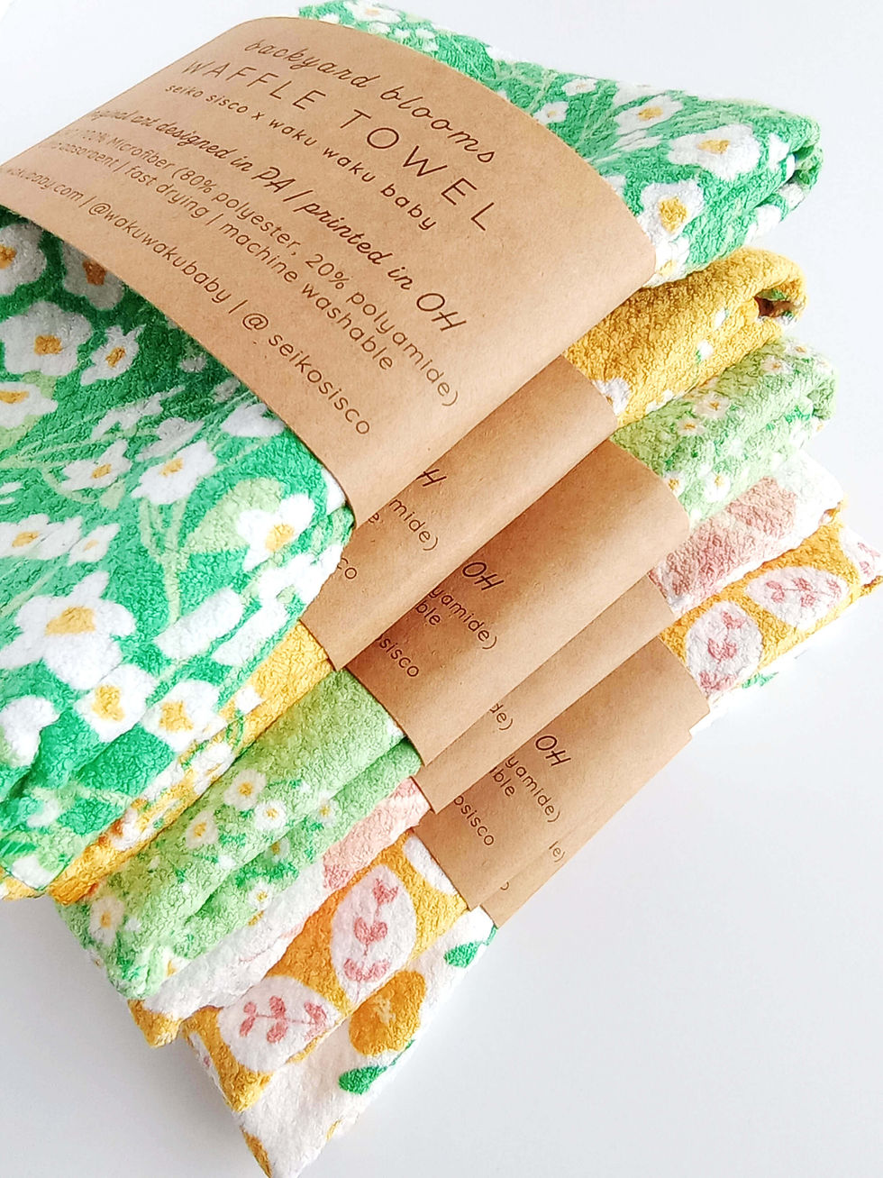 Thumbnail: set of waffle towels