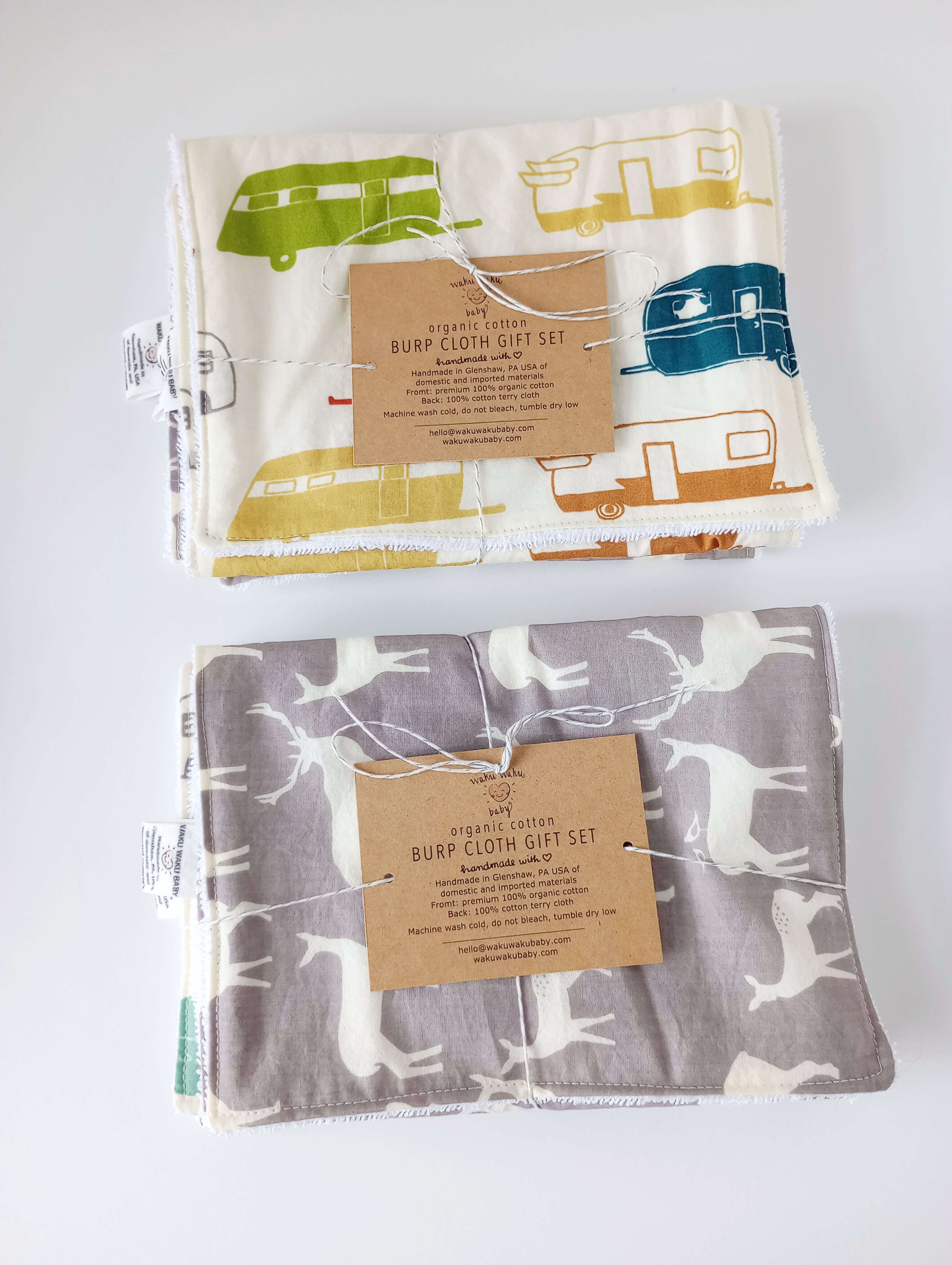 organic cotton burp cloth