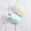 Thumbnail: Solid Cotton Stay-On Shoes - Pastel Mint