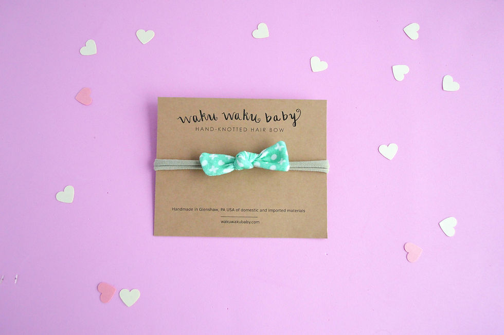 Thumbnail: xoxo hair bow on headband