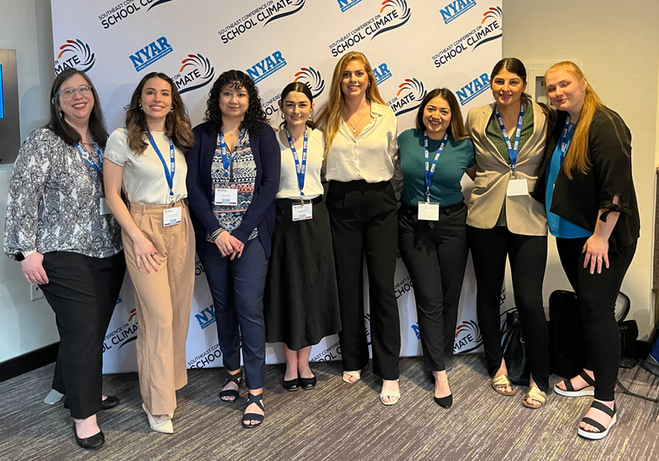 Team members in Savannah for a conference