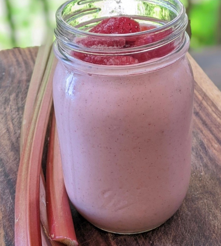 Strawberry Rhubarb Life Shake
