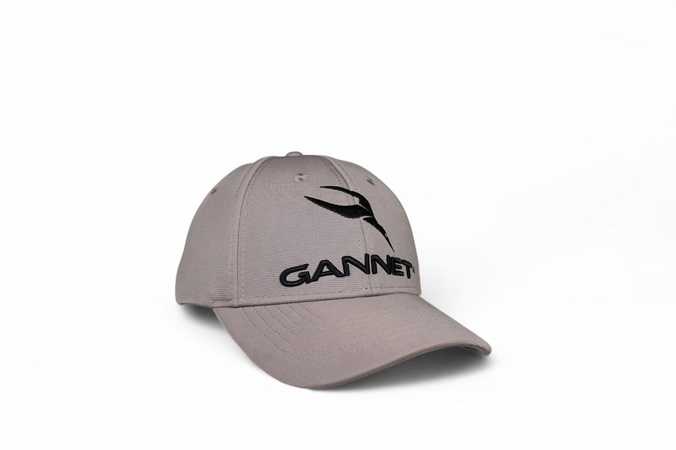 Thumbnail: Gannet Cap (Grey/black embroidery)