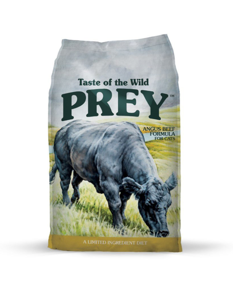 Taste of the Wild PREY Angus Beef Formula for Cats, 6lb