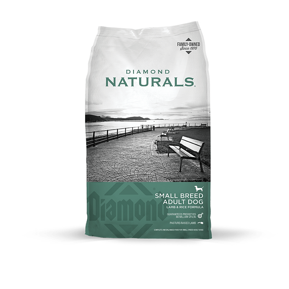 Diamond Naturals Small Breed Adult Lamb & Rice Formula Dry Dog Food