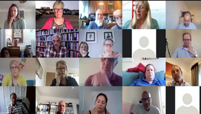 Hearing from local businesses on Zoom